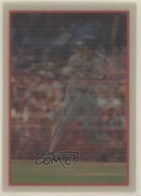 Wade Boggs #2 Baseball Cards 1987 Sportflics