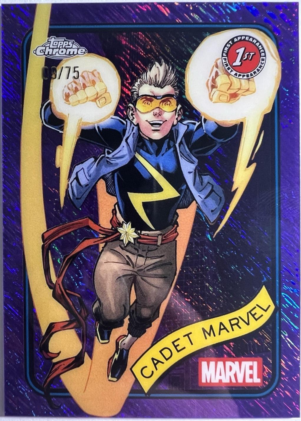Cadet Marvel Purple Shimmer Refractor