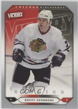 Brent Seabrook #253 Hockey Cards 2005 Upper Deck Victory