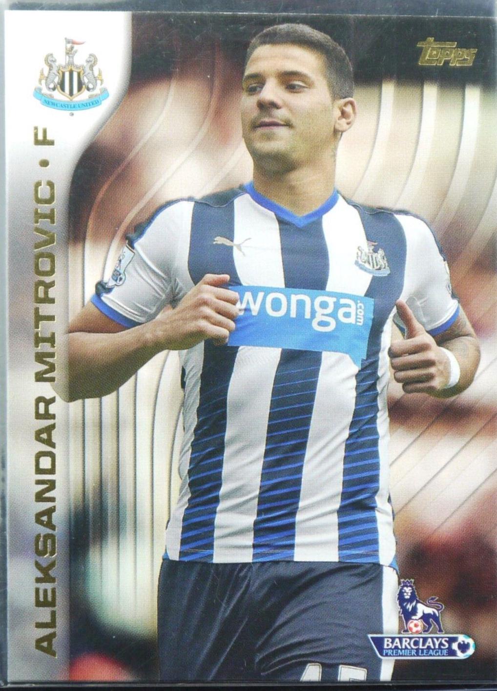 Aleksandar Mitrovic #83 Soccer Cards 2015 Topps Premier Gold