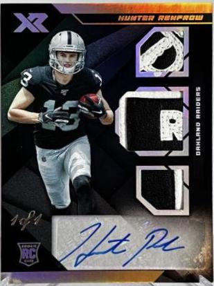 Hunter Renfrow #239 2019 Panini XR Football