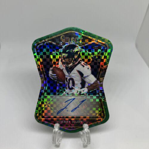 Jerry Jeudy [Green Prizm Die-Cut]