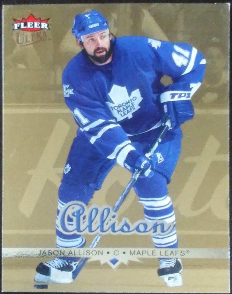Jason Allison #187 Hockey Cards 2005 Ultra