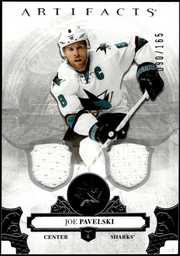 Joe Pavelski #66 2017-18 Upper Deck Artifacts Hockey
