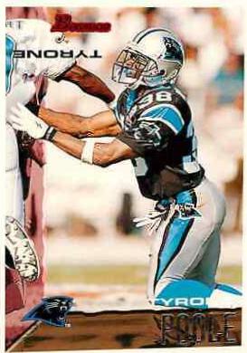 Tyrone Poole #22 Football Cards 1995 Bowman