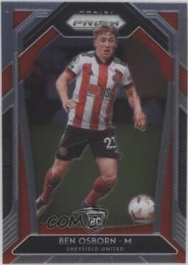 Ben Osborn #25 Soccer Cards 2020 Panini Prizm Premier League