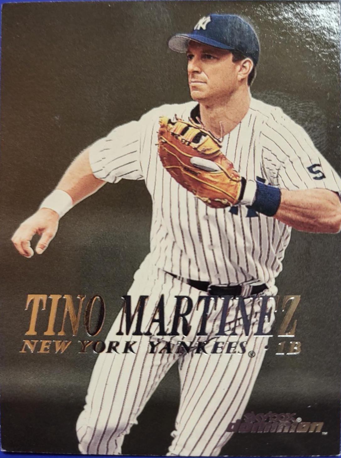 Tino Martinez #56 Baseball Cards 2000 Skybox Dominion