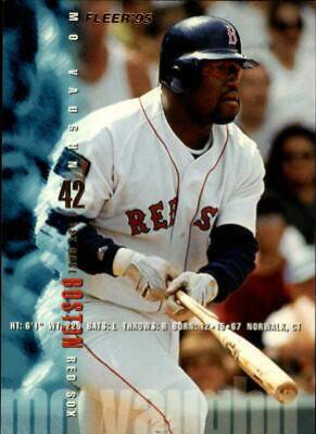 Mo Vaughn #42 Baseball Cards 1995 Fleer
