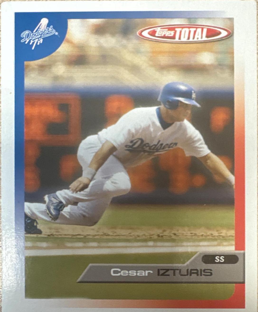 Cesar Izturis #501 2005 Topps Total Baseball