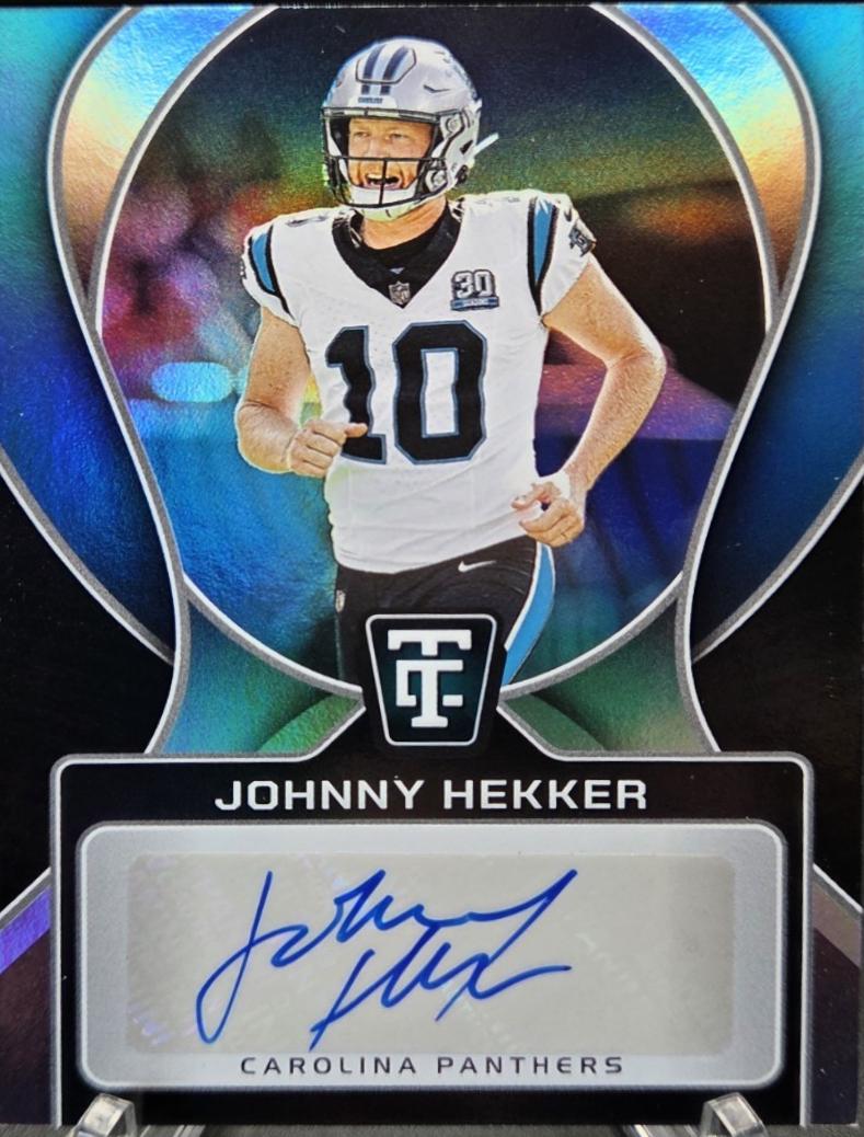 Johnny Hekker #7 Football Cards 2024 Panini Totally Certified Signature