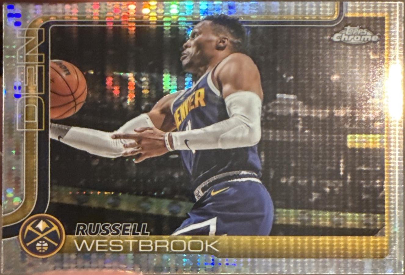 Russell Westbrook [Basketball Refractor] #15 Prices | 2025 Topps