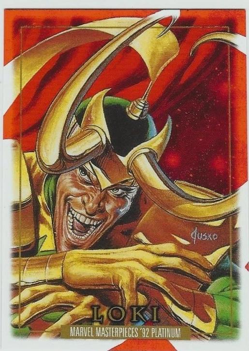 Loki Precious Metal Gems Red