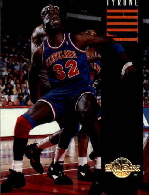 Tyrone Hill #30 Basketball Cards 1994 SkyBox Premium