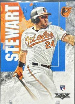 DJ Stewart #71 Baseball Cards 2019 Topps Fire