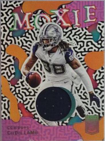 CeeDee Lamb #MO-7 Football Cards 2022 Panini Donruss Elite Moxie