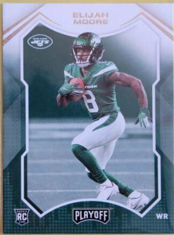 Elijah Moore #214 Football Cards 2021 Panini Playoff