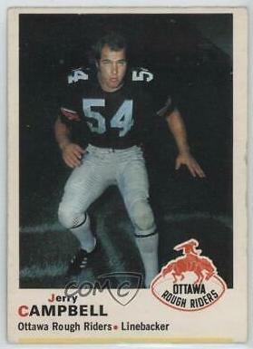 Jerry Campbell #45 Football Cards 1970 O Pee Chee CFL