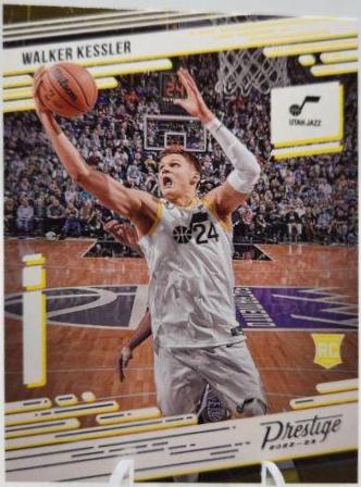 Walker Kessler #60 Basketball Cards 2022 Panini Chronicles