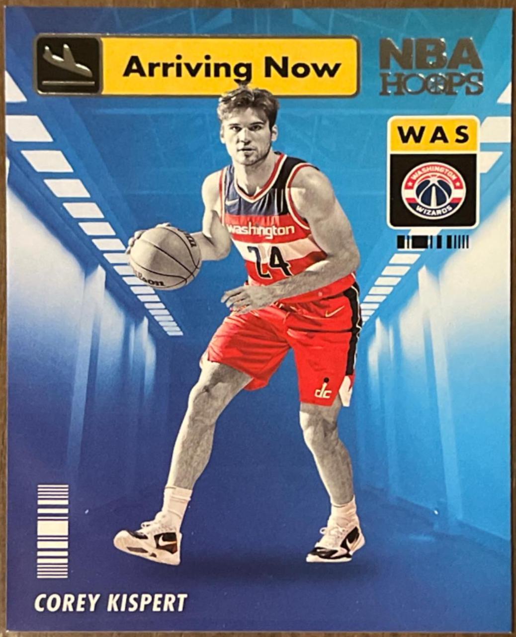 Corey Kispert #8 Basketball Cards 2021 Panini Hoops Arriving Now