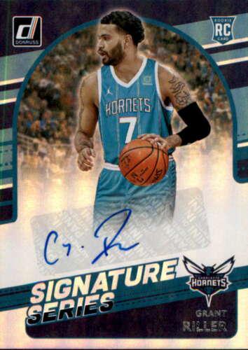 Grant Riller Basketball Cards 2020 Donruss Signature Series
