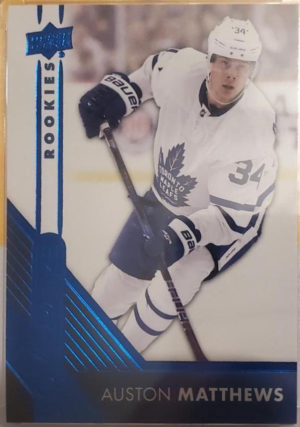 Auston Matthews #180b Hockey Cards 2016 Upper Deck Overtime