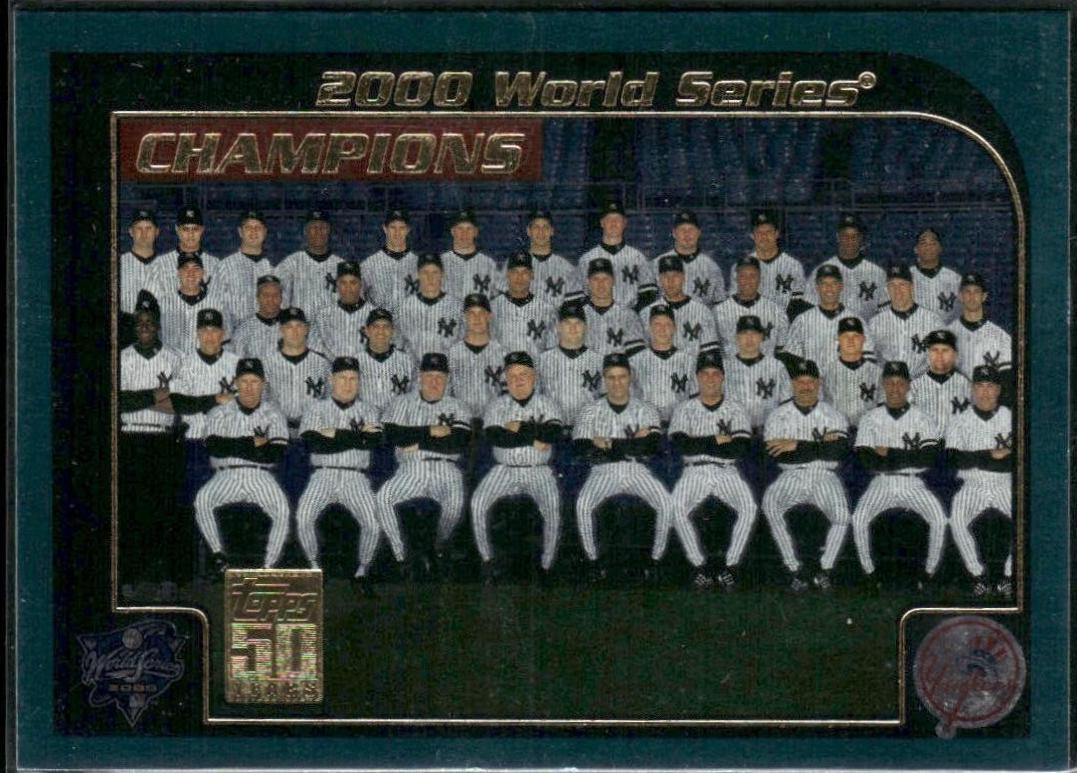 New York Yankees #406 2001 Topps Limited Edition Baseball