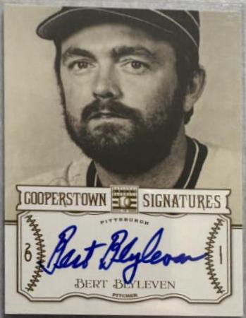 Bert Blyleven #HOF-BLY Baseball Cards 2013 Panini Cooperstown Signatures