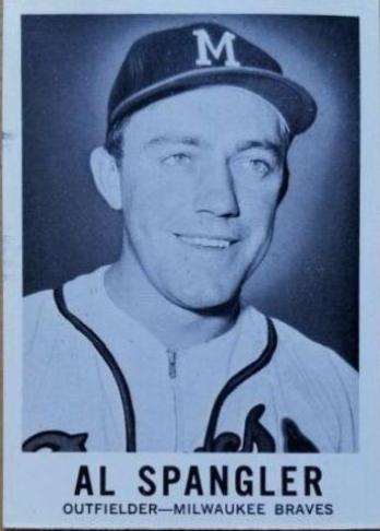 Al Spangler #38 Baseball Cards 1960 Leaf