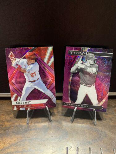 Mike Trout [Purple Velocity] #19