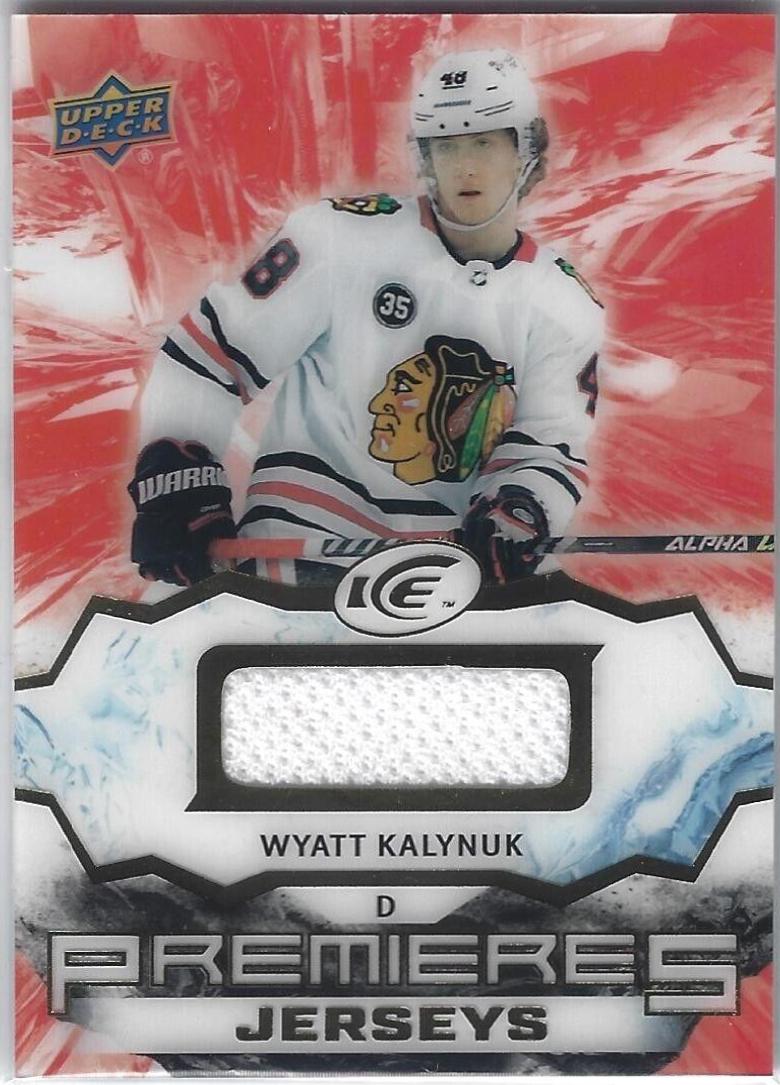 Wyatt Kalynuk #IPA-WK 2021 Upper Deck Ice Premieres Hockey