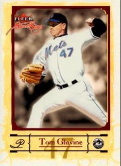 Tom Glavine #5 Baseball Cards 2004 Fleer Sweet Sigs
