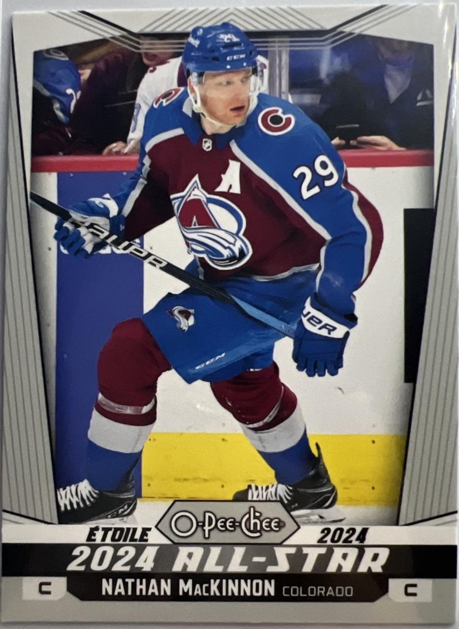 Nathan MacKinnon #532 Hockey Cards 2024 O-Pee-Chee