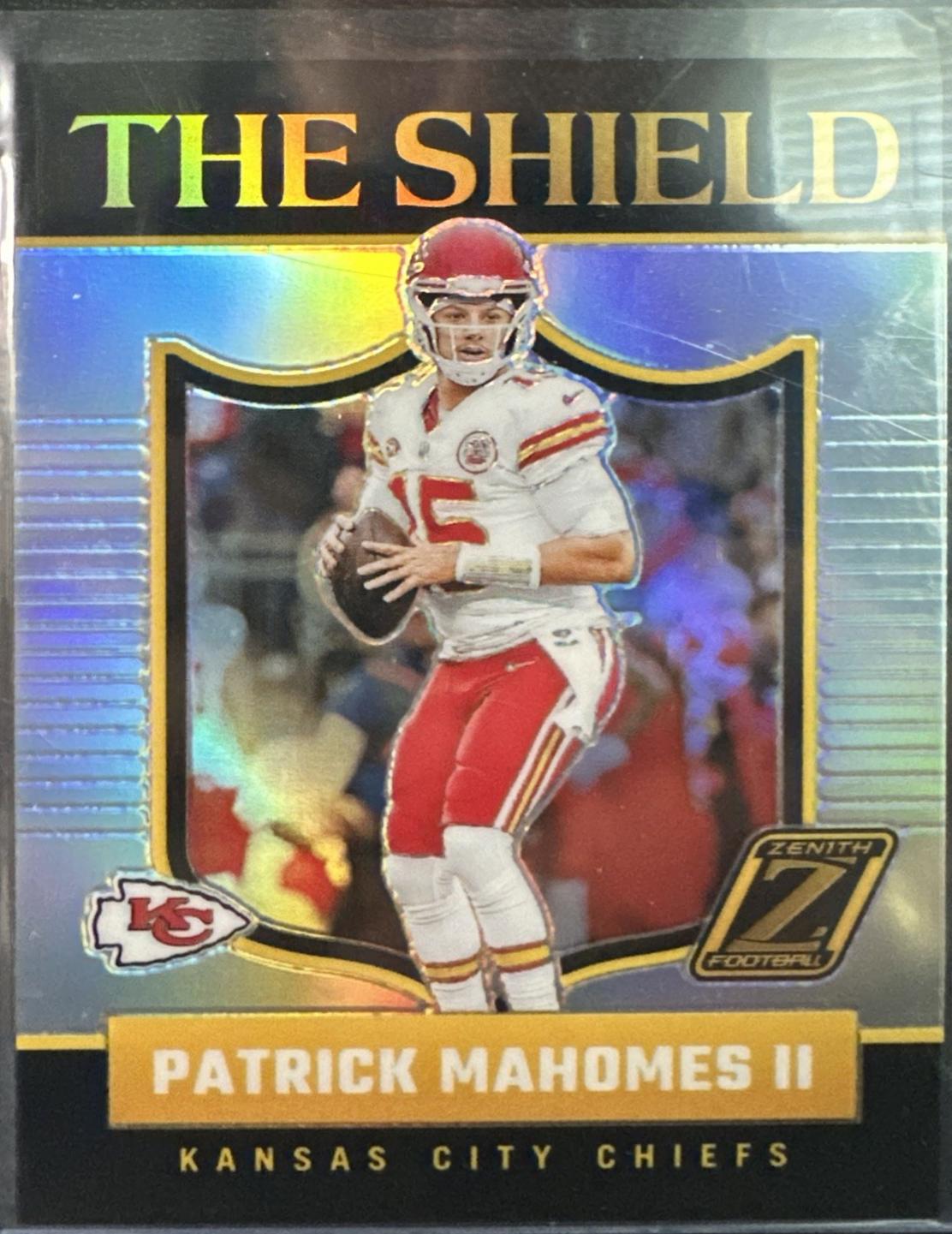 Patrick Mahomes II #13 Football Cards 2024 Panini Zenith The Shield