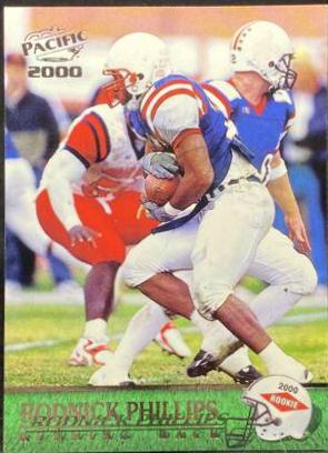 Rodnick Phillips #433 Football Cards 2000 Pacific