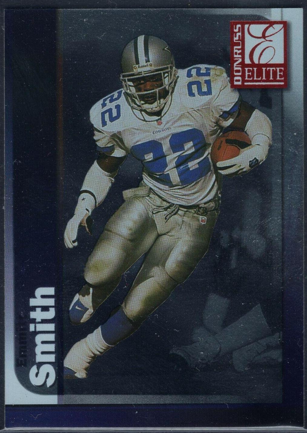 Emmitt Smith #22 1999 Panini Donruss Elite Football