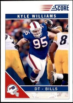 Kyle Williams #33 Football Cards 2011 Panini Score