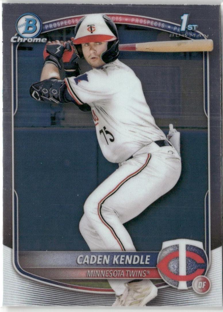Caden Kendle #BCP-113 Baseball Cards 2025 Bowman Chrome Prospects
