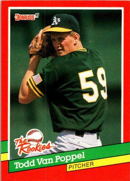 Todd Van Poppel #7 Baseball Cards 1991 Donruss Rookies