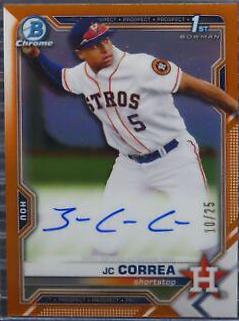 JC Correa [Orange Refractor] #CPA-JCO