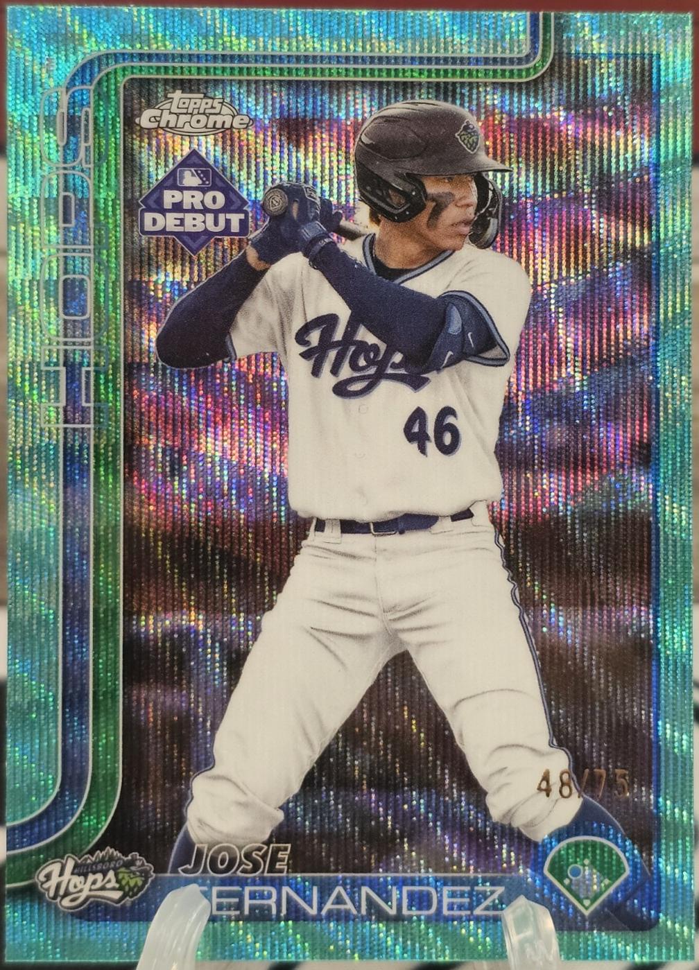 Jose Fernandez [Aqua Wave Refractor] #PDC-61