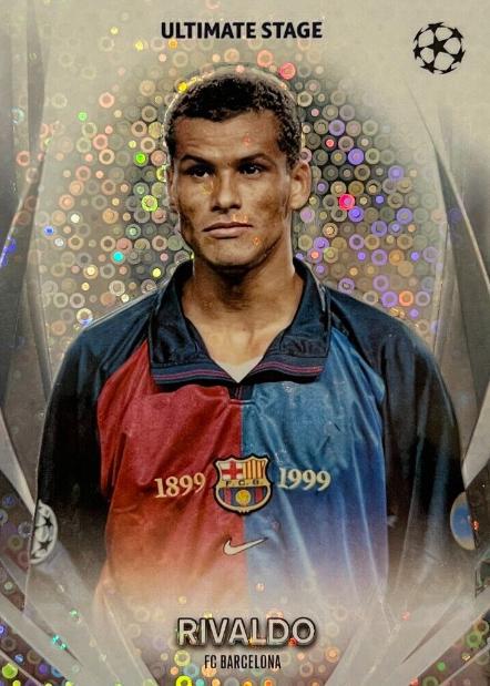 Rivaldo #USC-14 Soccer Cards 2023 Topps UEFA Club Ultimate Stage