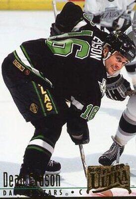 Dean Evason #50 Hockey Cards 1994 Ultra