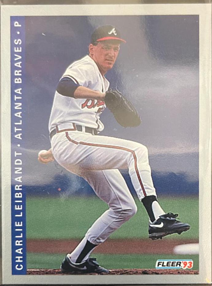Charlie Leibrandt #7 Baseball Cards 1993 Fleer