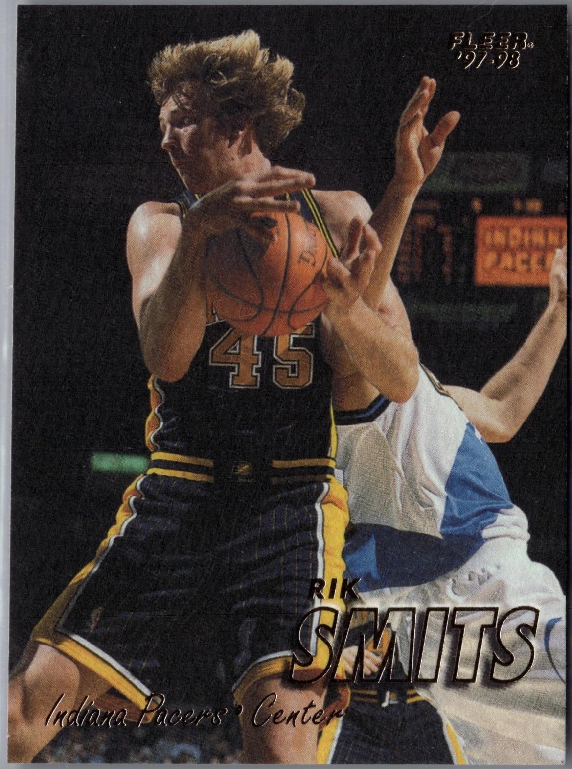 Rik Smits #256 1997 Fleer Basketball