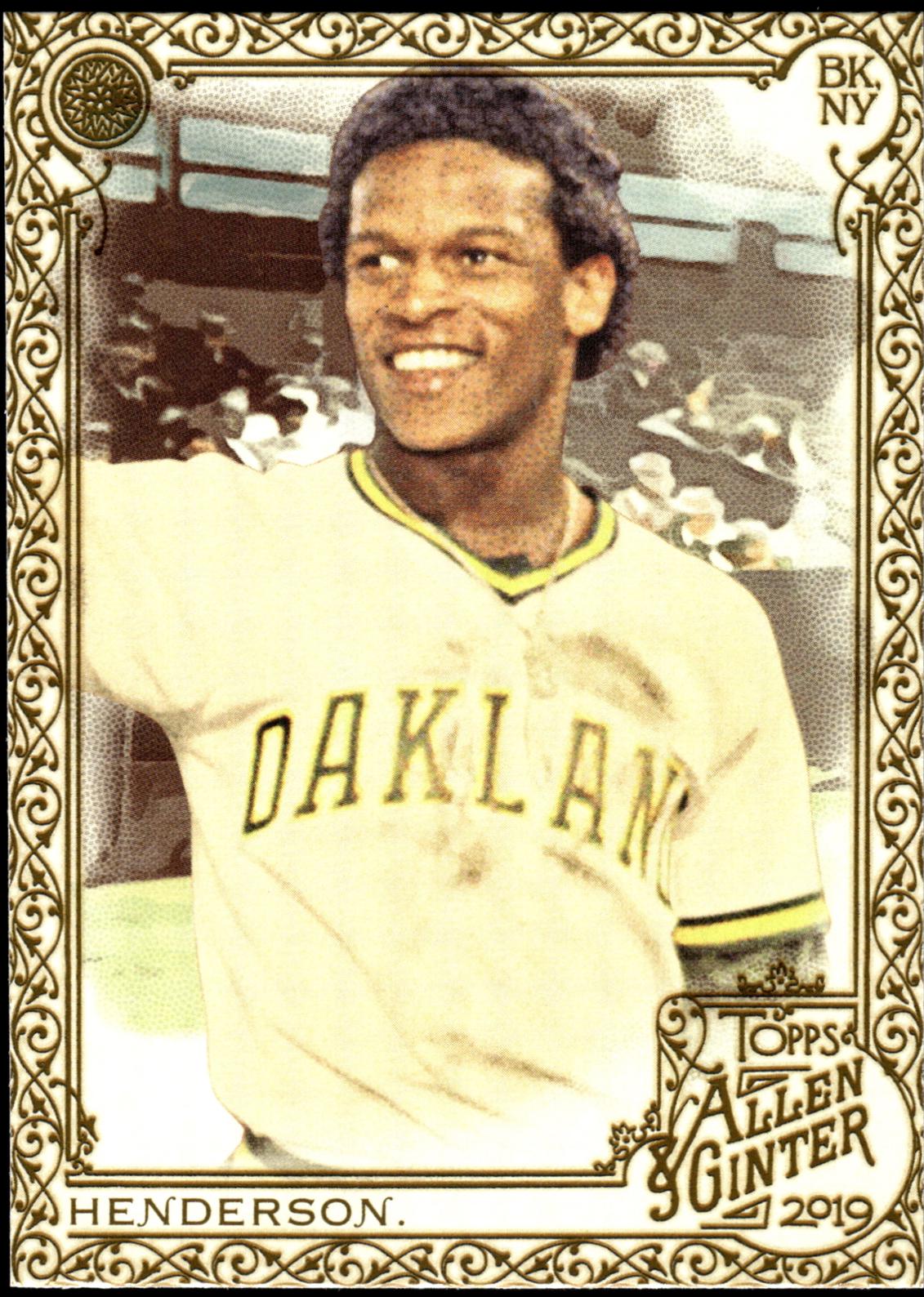 Rickey Henderson [Gold] #46