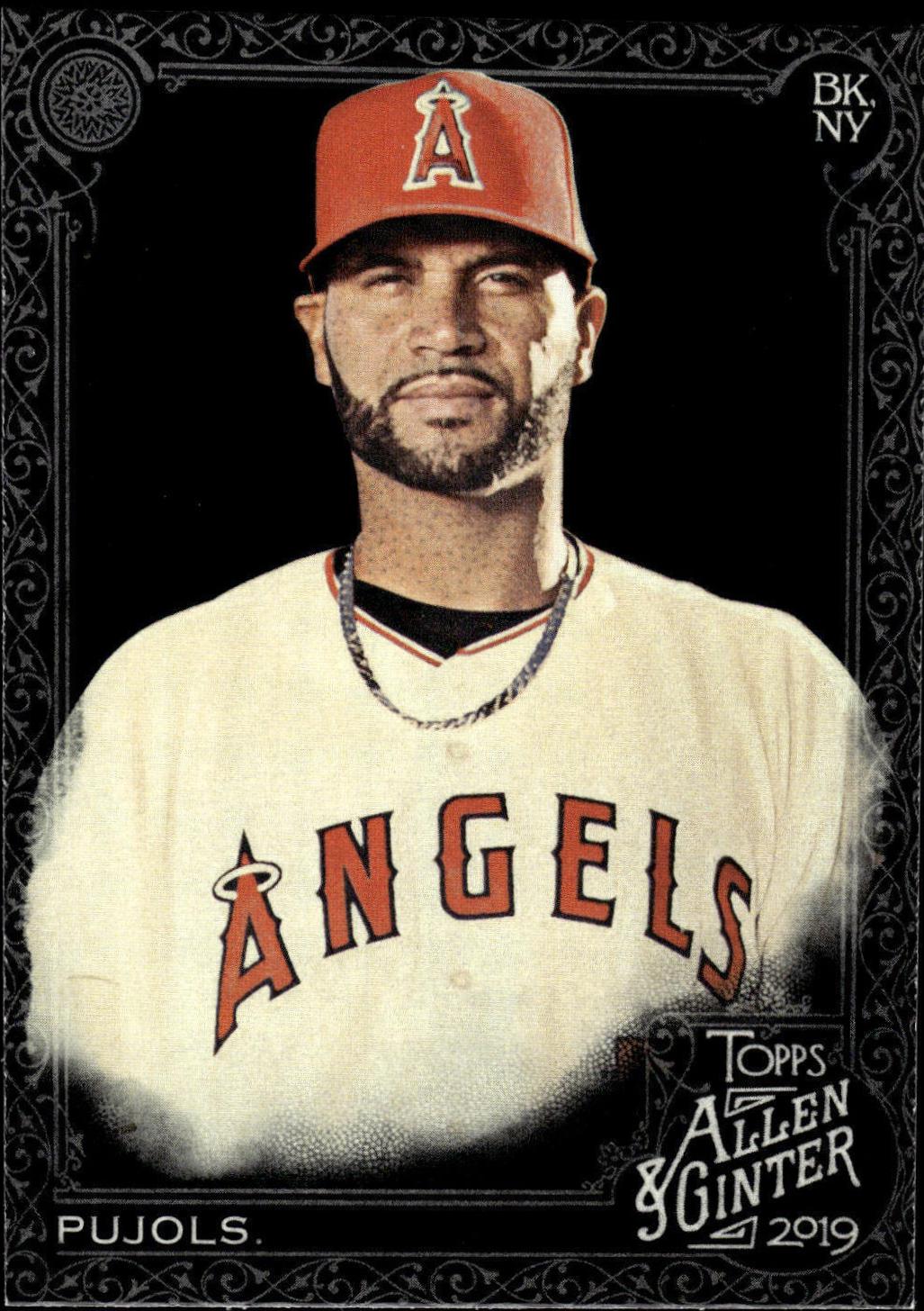 Albert Pujols #7 Baseball Cards 2019 Topps Allen & Ginter X