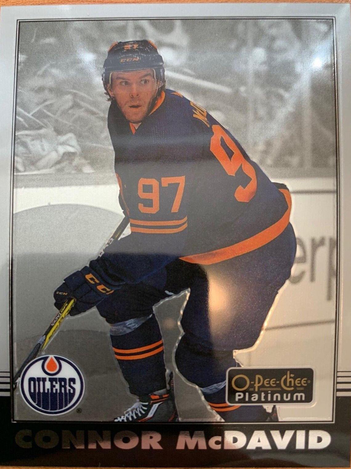 Connor McDavid #R-1 Hockey Cards 2020 O Pee Chee Platinum Retro