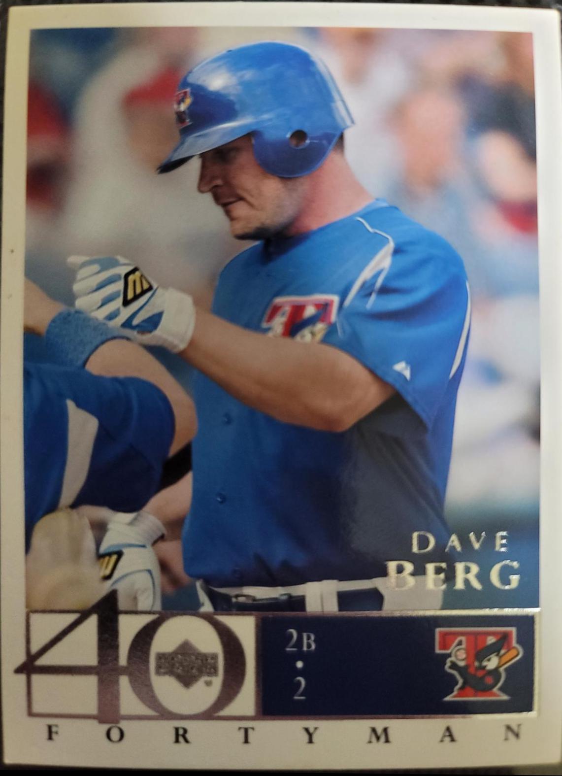 Dave Berg #77 Baseball Cards 2003 Upper Deck 40 Man
