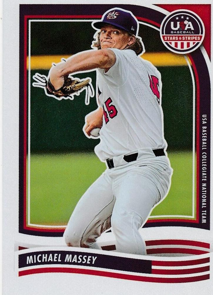 Michael Massey #2 Baseball Cards 2024 Panini Stars & Stripes