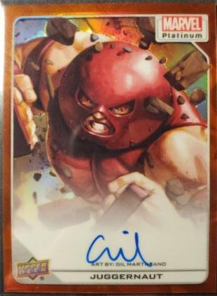 Juggernaut [Autograph Orange Rainbow] #59 Prices | Marvel 2023 Upper ...